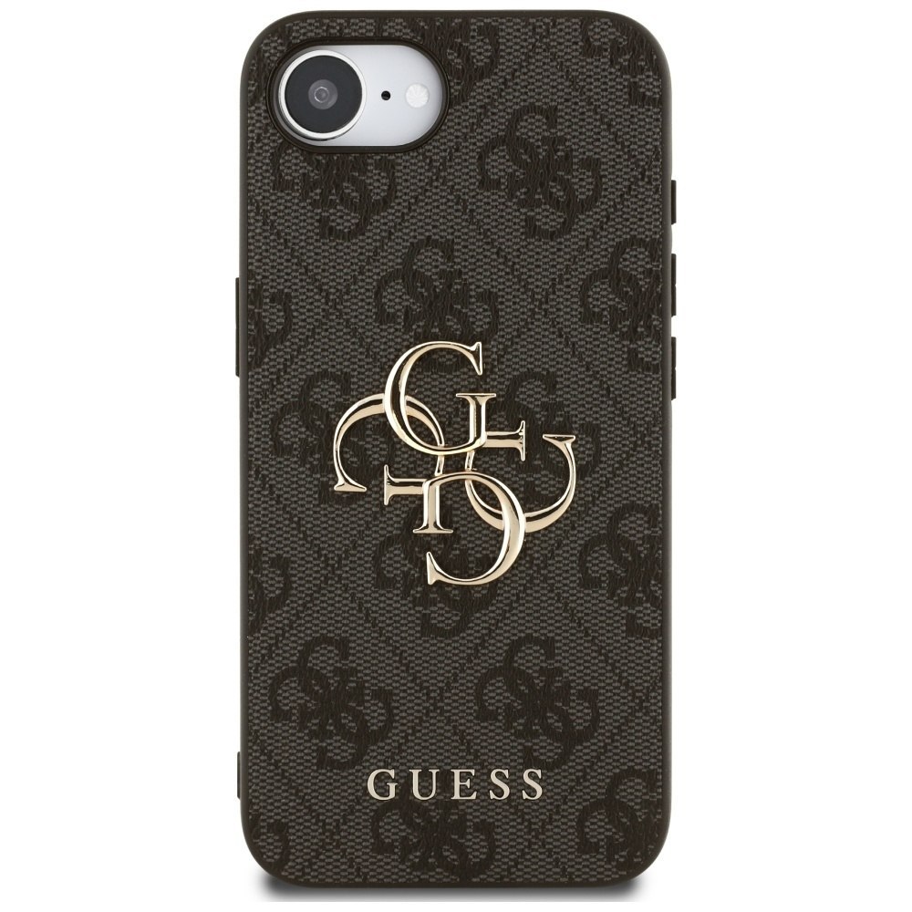 Etui Guess 4G Big Logo do iPhone 16e czarny